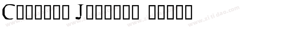 Cracked Johnnie字体转换